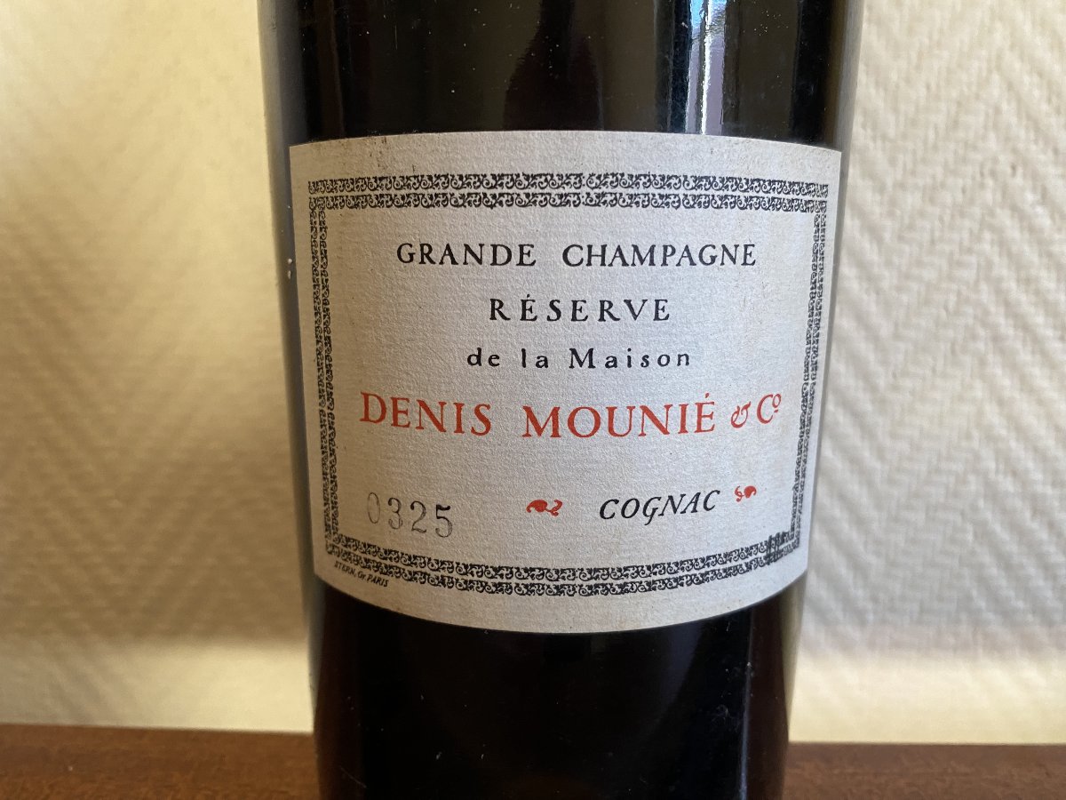 Denis-Mounié Grande Champagne Cognac réserve de la maison 1893-photo-3