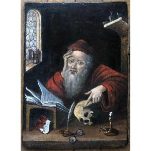 18th St. Jerome Albrecht Dürer - Joos Van Cleve - Vanity