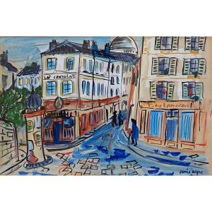 Renée ASPE (1929-1969) Paris le Sacré Cœur Montmartre