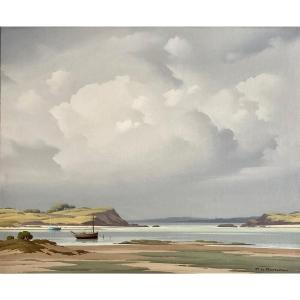 Pierre De Clausade (1910-1976) Landscape Brittany