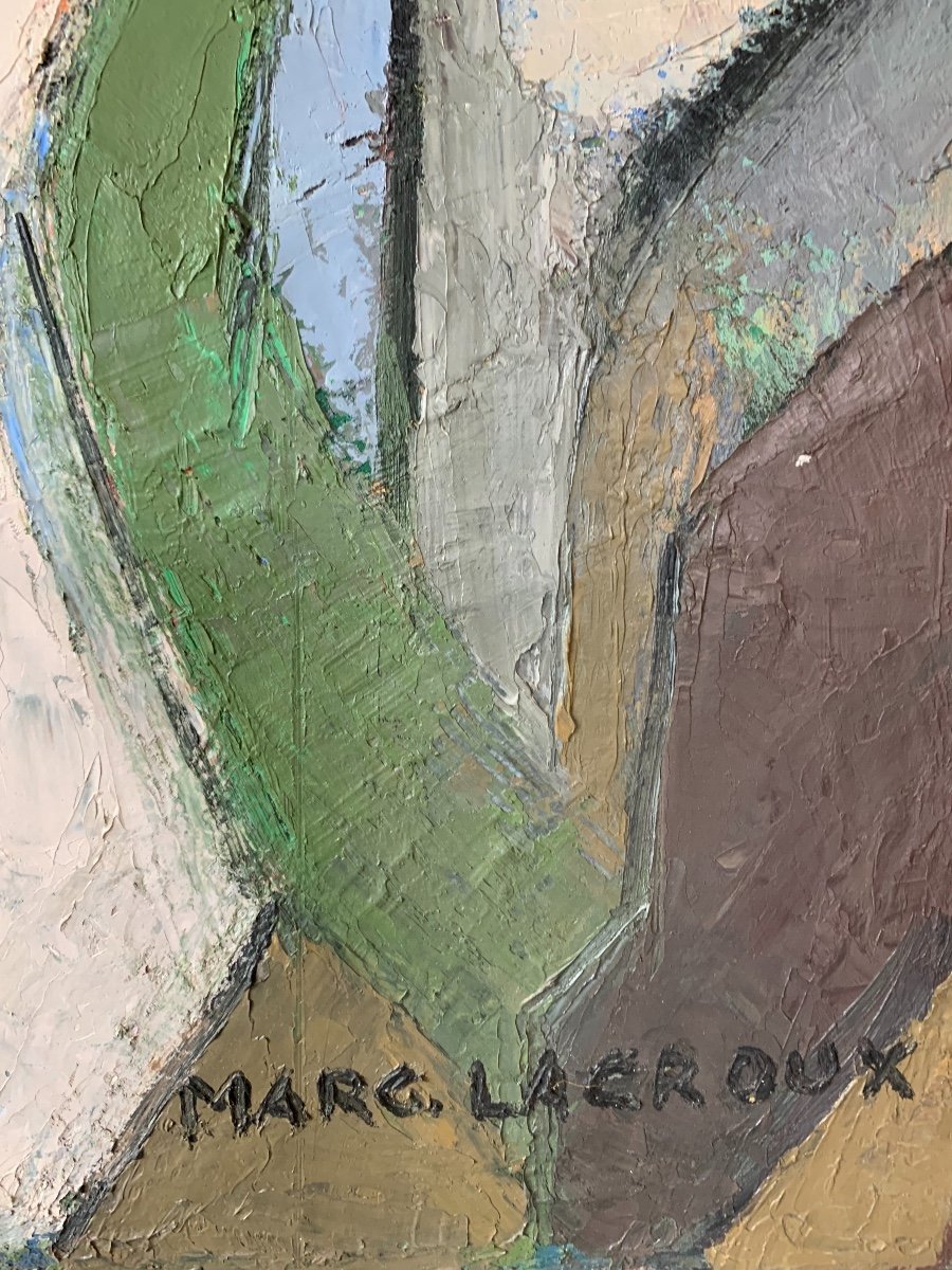 "Paysage" par Marguerite Lacroux (1898-1972)-photo-1