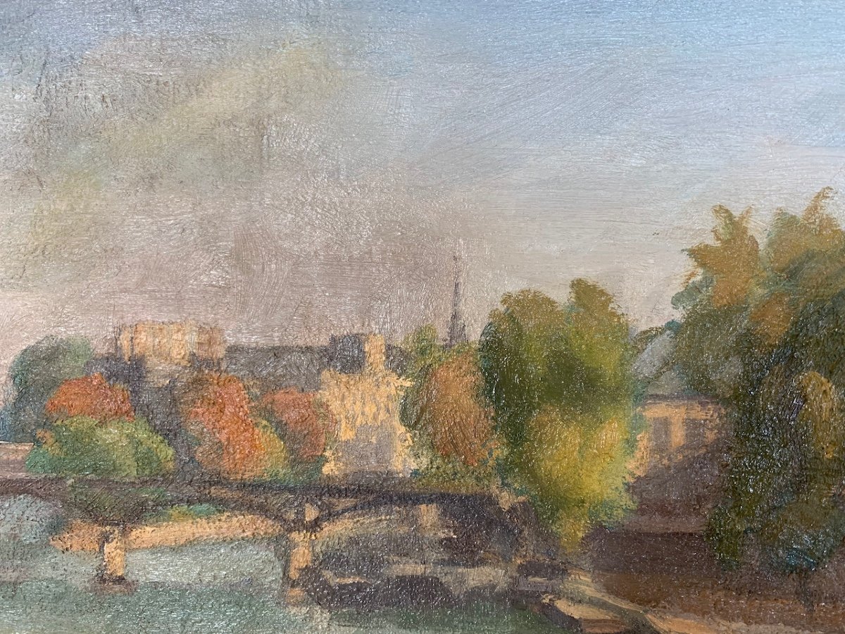 "view Of The Palace Of The Institute" By Raymond Cazanove (1922-1982)-photo-3
