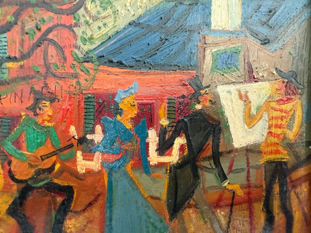 "Le Lapin Agile" de Maurice BLANCHARD (1903-1969)-photo-4