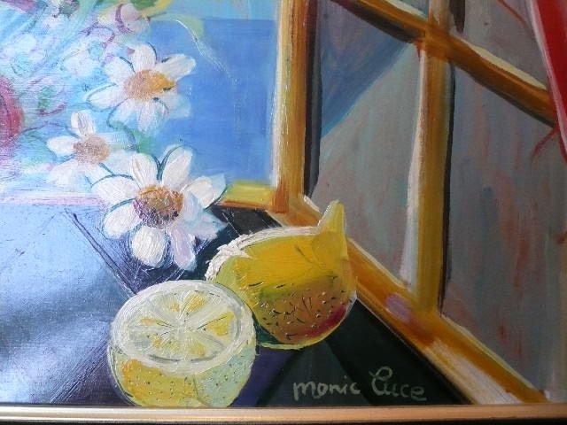 Monic Luce "flowers In Front Of The Window"-photo-2