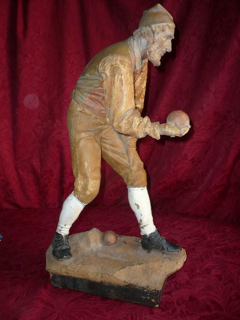 Terracotta Sculpture Signed A. Kuhne Of 19th Century Era