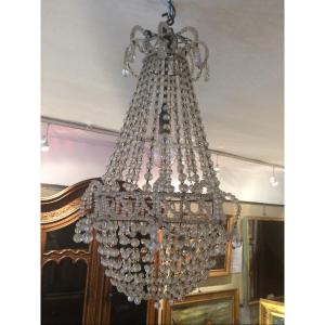 Small Hot Air Balloon Chandelier, Late 18th Century Early 19th Century