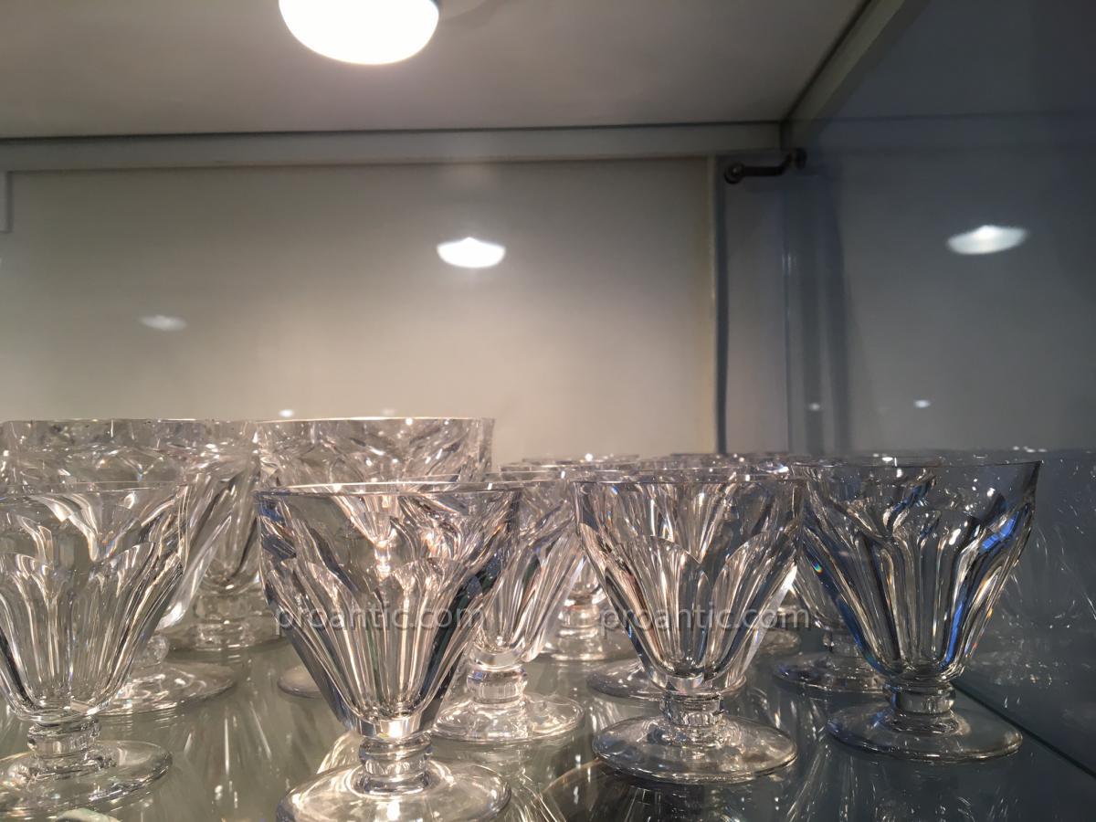 VERRES EN CRISTAL DE BACCARAT MODELE TALLEYRAND-photo-4