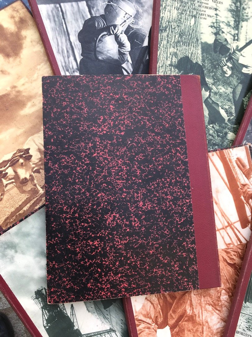 15 Volumes With Publisher's Bindings "la France Travaille" Editions Horizons De France 1932-1934.-photo-2