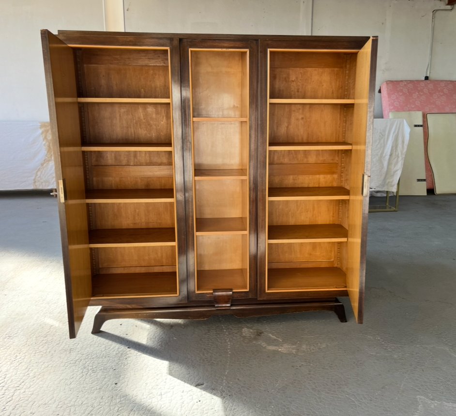 Art Deco Bookcase In Rosewood And Lemon Tree. Mid-twentieth Century France.  -photo-3