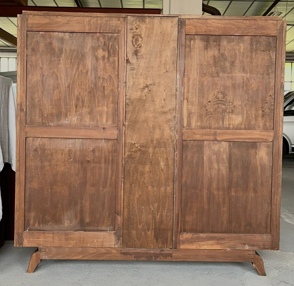Art Deco Bookcase In Rosewood And Lemon Tree. Mid-twentieth Century France.  -photo-4