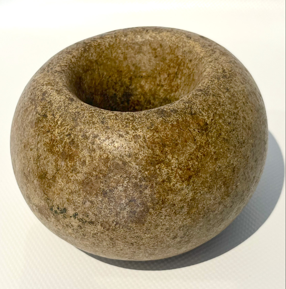 Pre-columbian Weapon Or Digging Tool In Granite. Inca, Peru 13th - 15th Century.