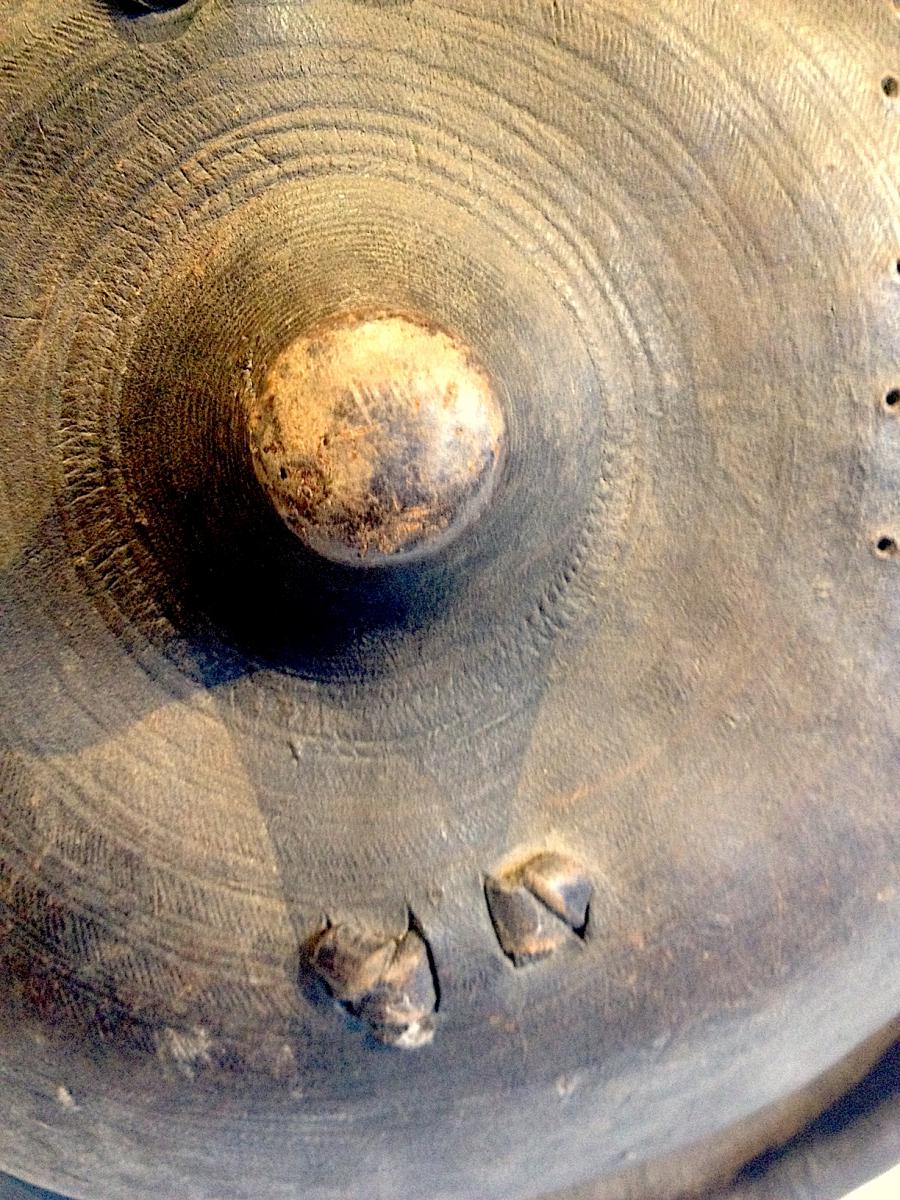 Shield Leather, From East Africa, Ethiopia Middle 20th Century.-photo-1