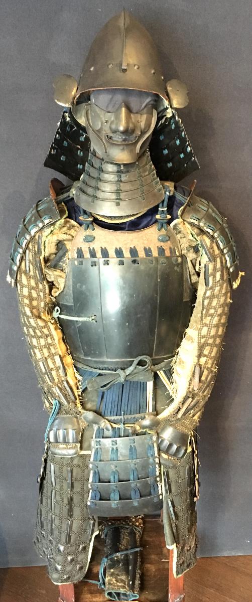 Armure De Samouraï Période Edo. Japon XVIIIe-XIXe Siècle-photo-4