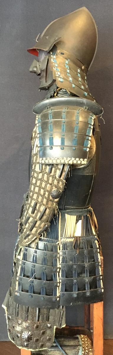 Armure De Samouraï Période Edo. Japon XVIIIe-XIXe Siècle-photo-6