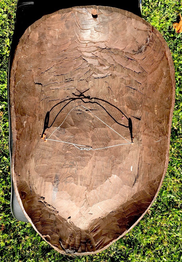 Large Africanist Mask In Wenge Wood. Congo Brazzaville Mid 20th Century.-photo-4