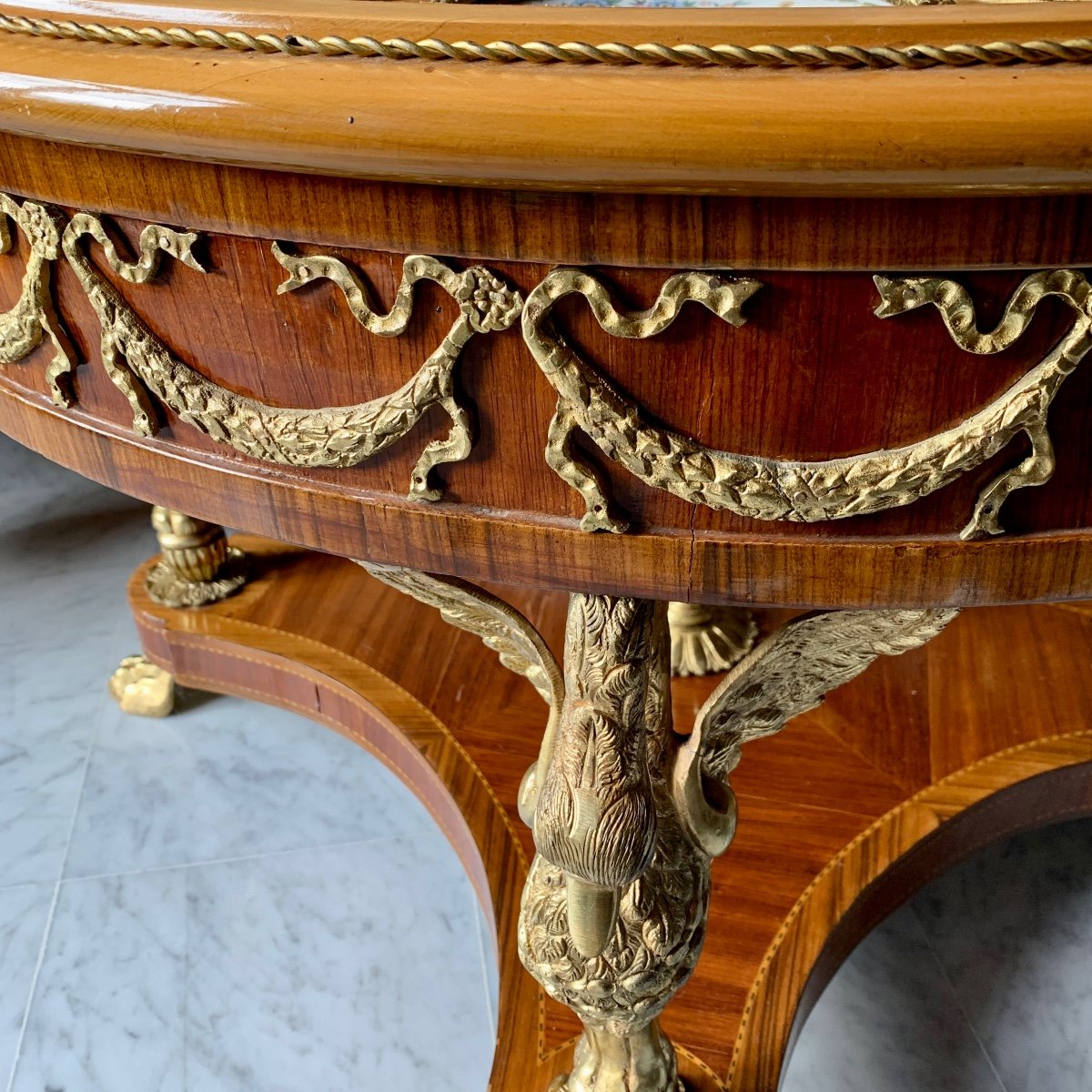 20th Century Salon Or Presentation Table-photo-1