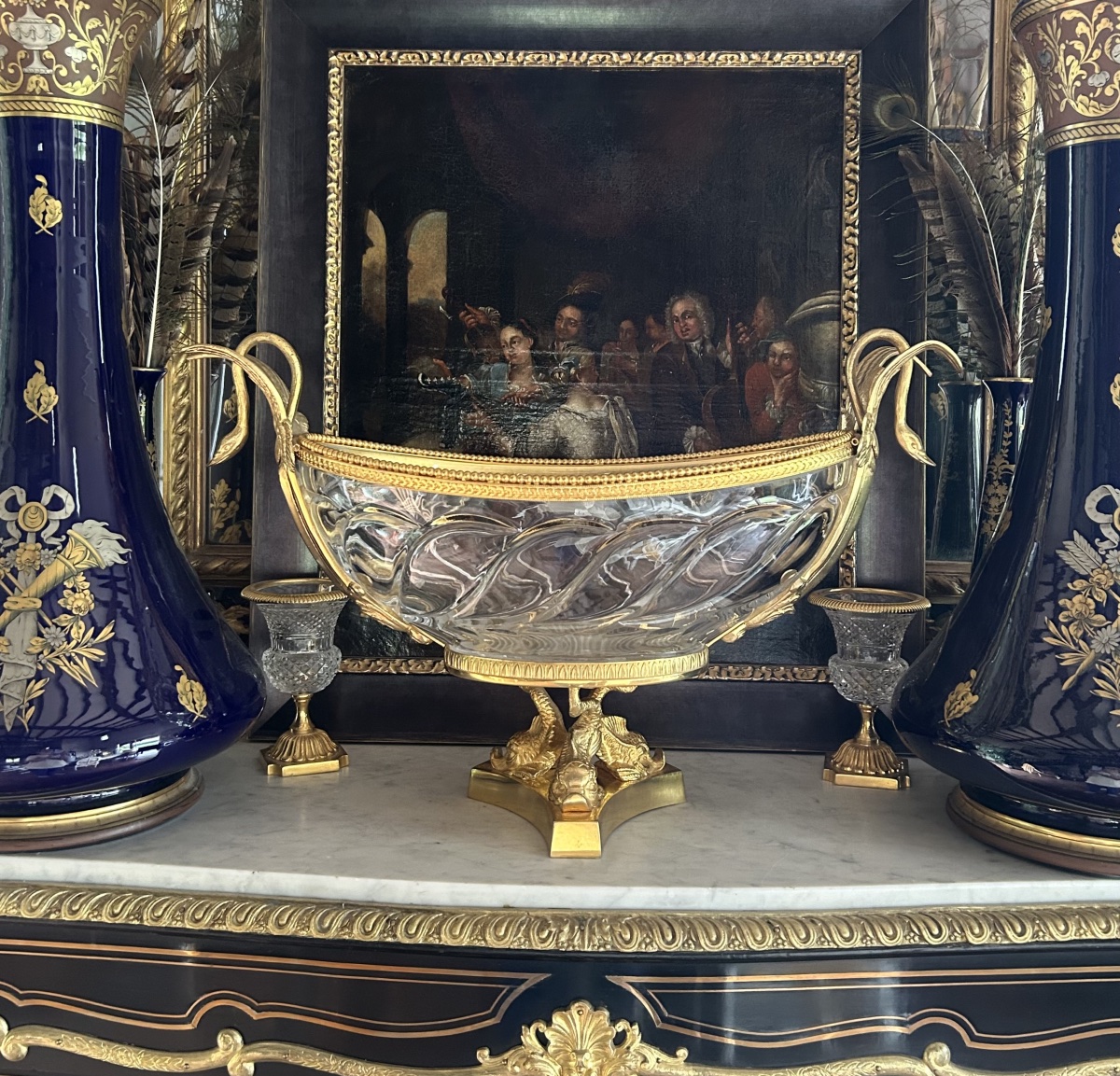 Crystal And Bronze Cup "benito"