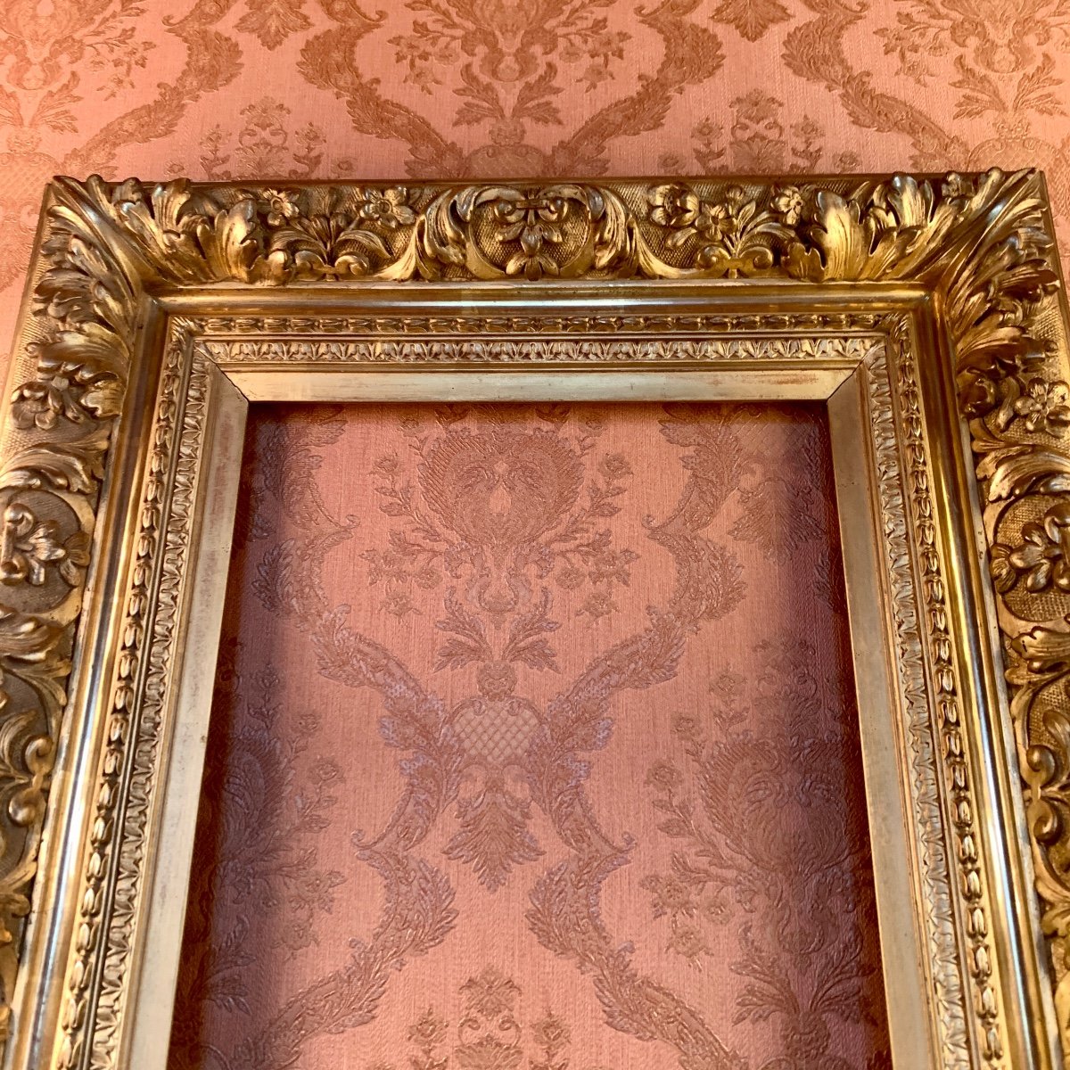 Regency Style Gilded Wood Frame 19th Century-photo-3