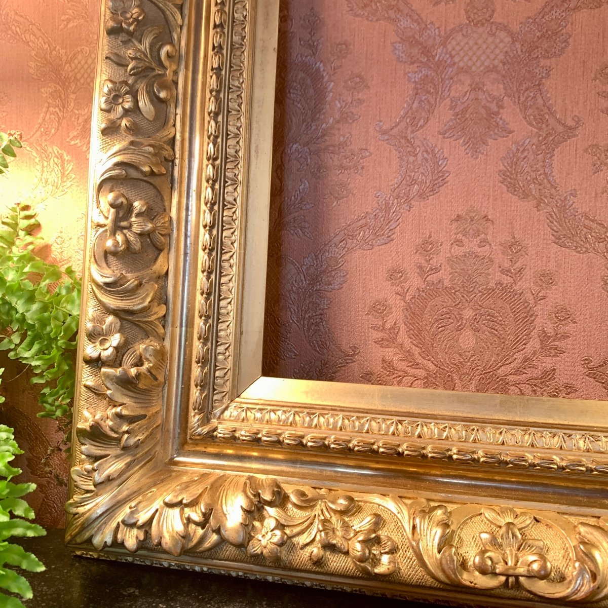 Regency Style Gilded Wood Frame 19th Century-photo-4