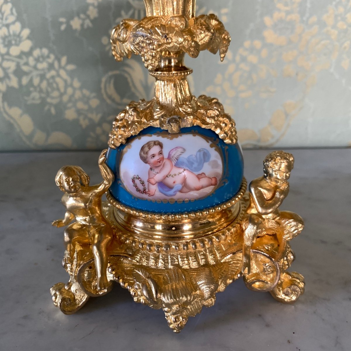 Coupe Vide Poche en Porcelaine de Limoges XIXème Siècle-photo-4