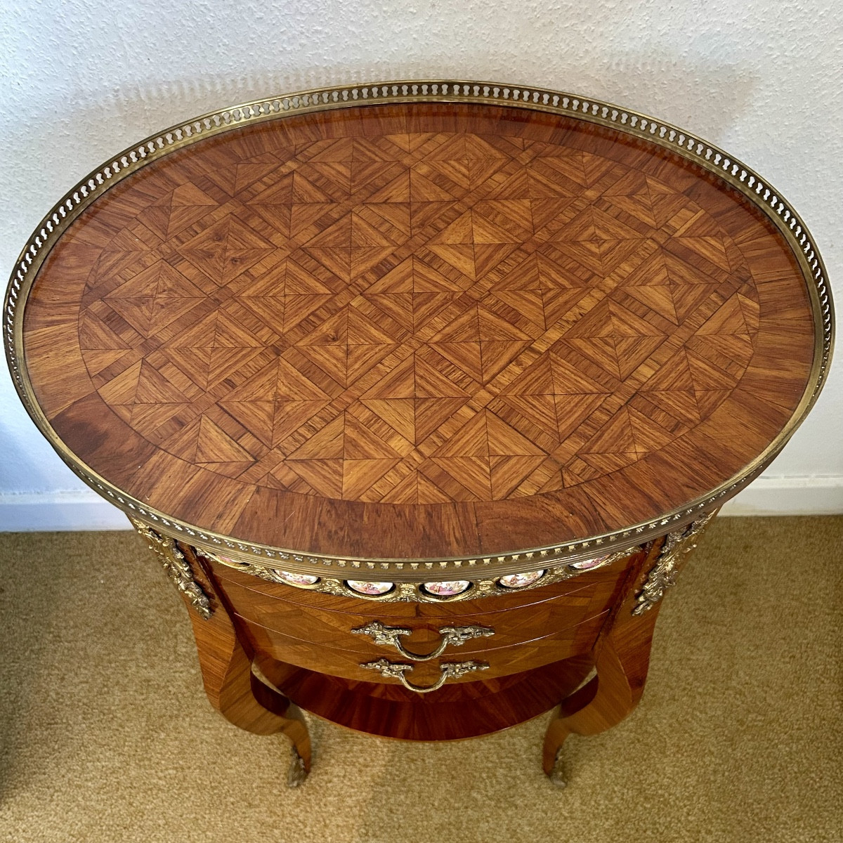 Louis XV Style Side Table, Coffee Table, Or Bedside Table-photo-3