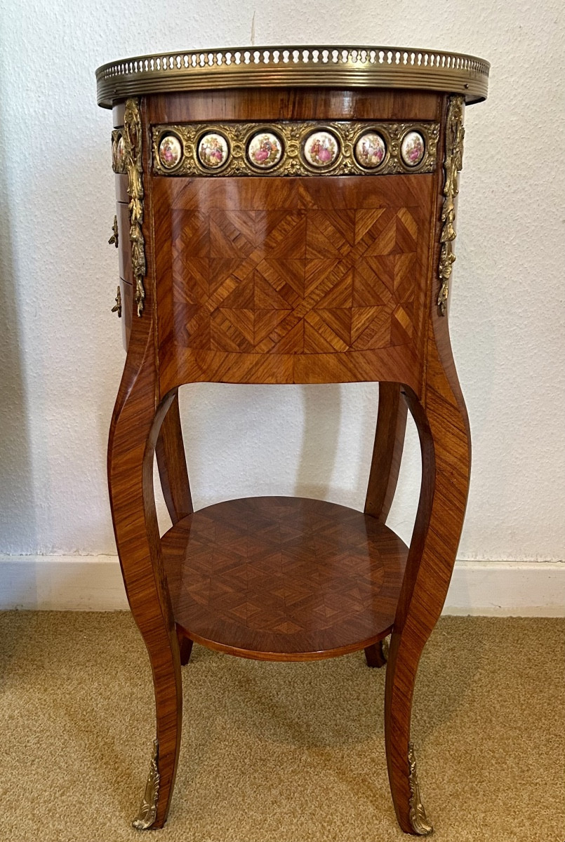 Louis XV Style Side Table, Coffee Table, Or Bedside Table-photo-7