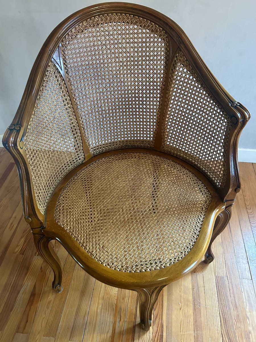 Louis XV Style Office Chair-photo-2