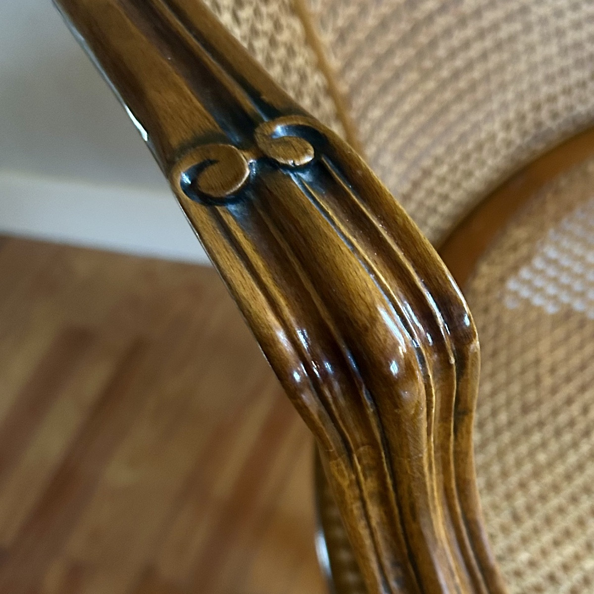 Louis XV Style Office Chair-photo-3