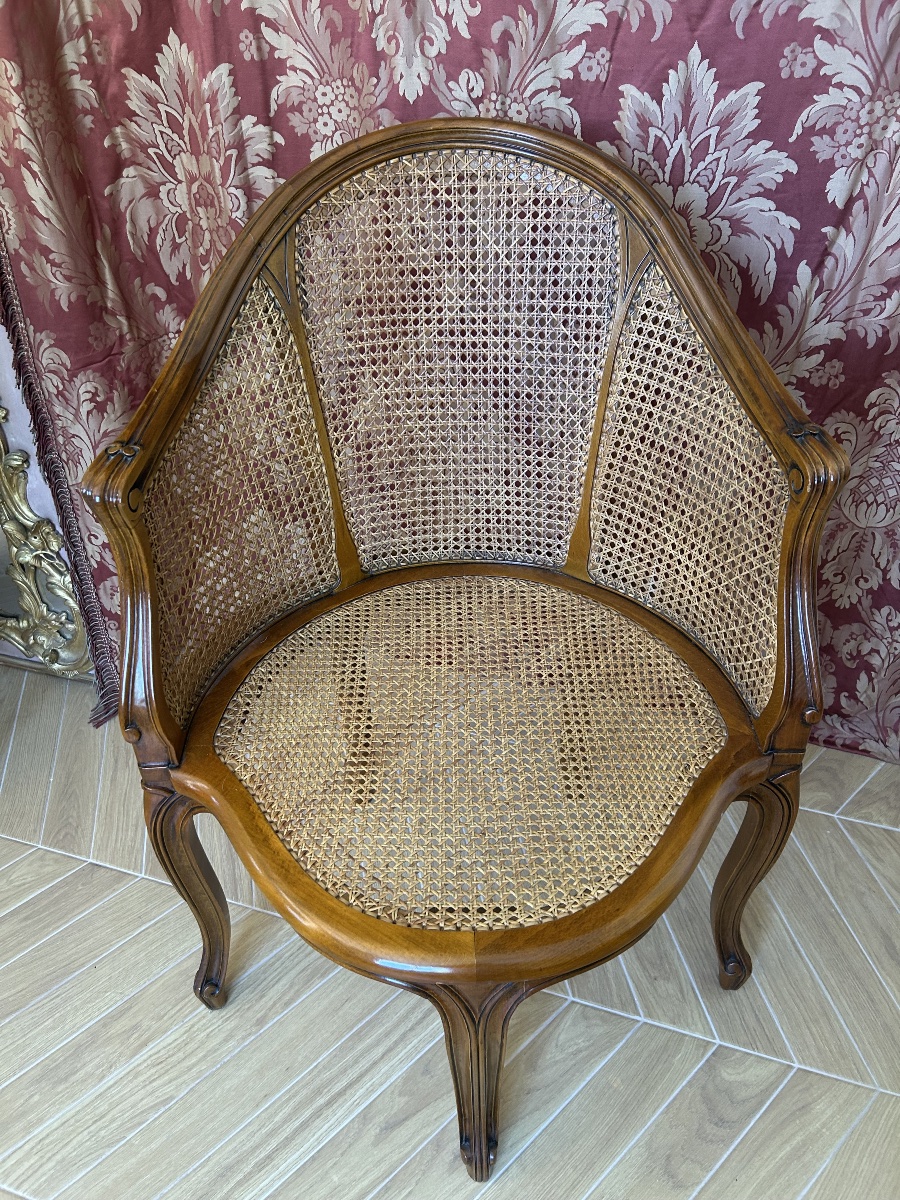 Fauteuil de Bureau de Style Louis XV -photo-7