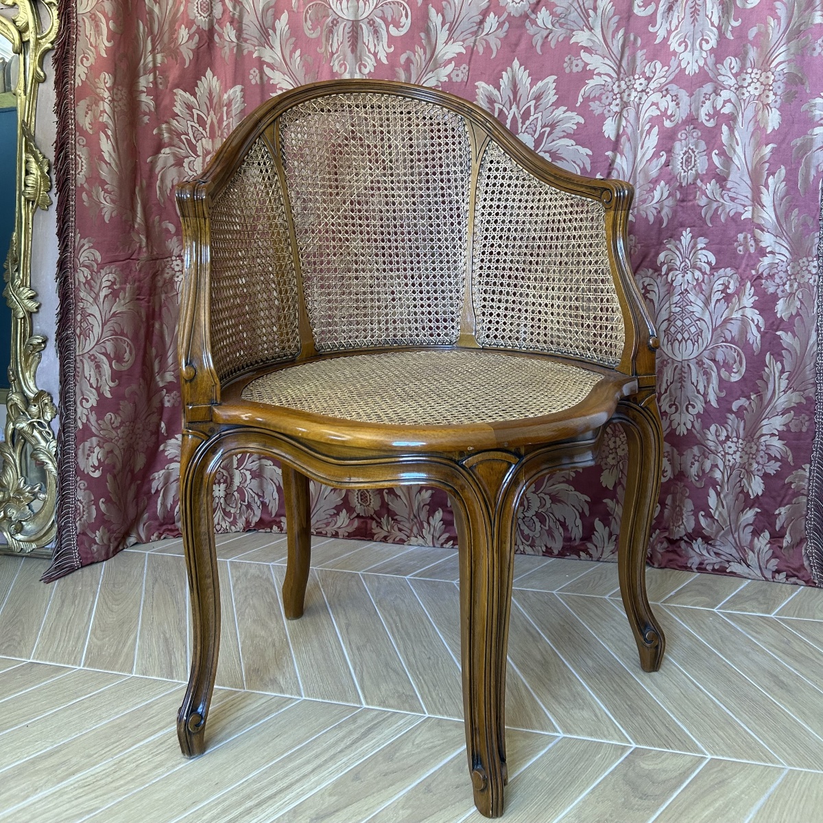 Fauteuil de Bureau de Style Louis XV 