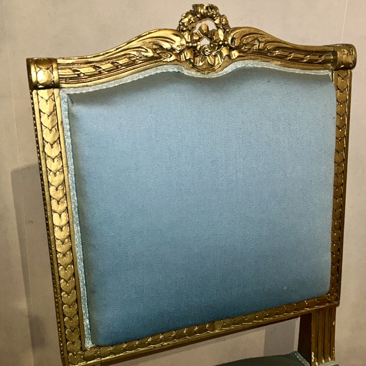 Paire de Chaises de Style Louis XVI Vers 1900-photo-4