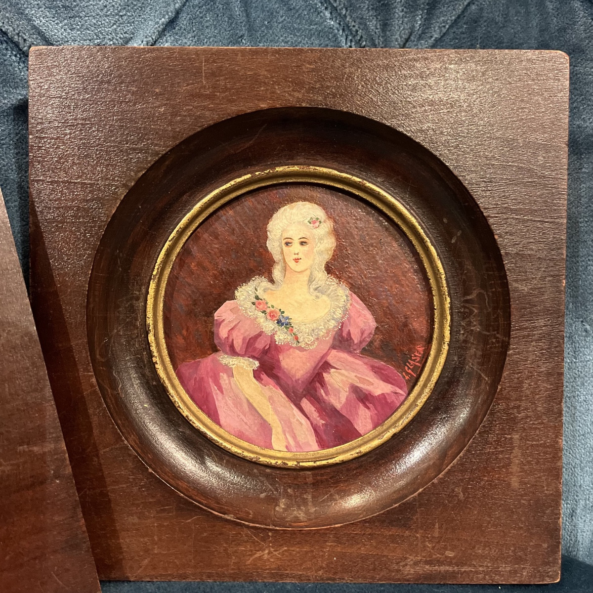 Paire de Miniatures XIXe Siècle-photo-3