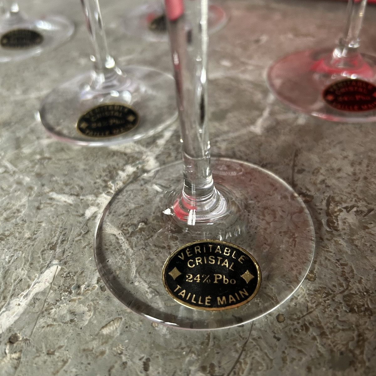 Lorraine Crystal Glassware Service, Hallmarked-photo-1