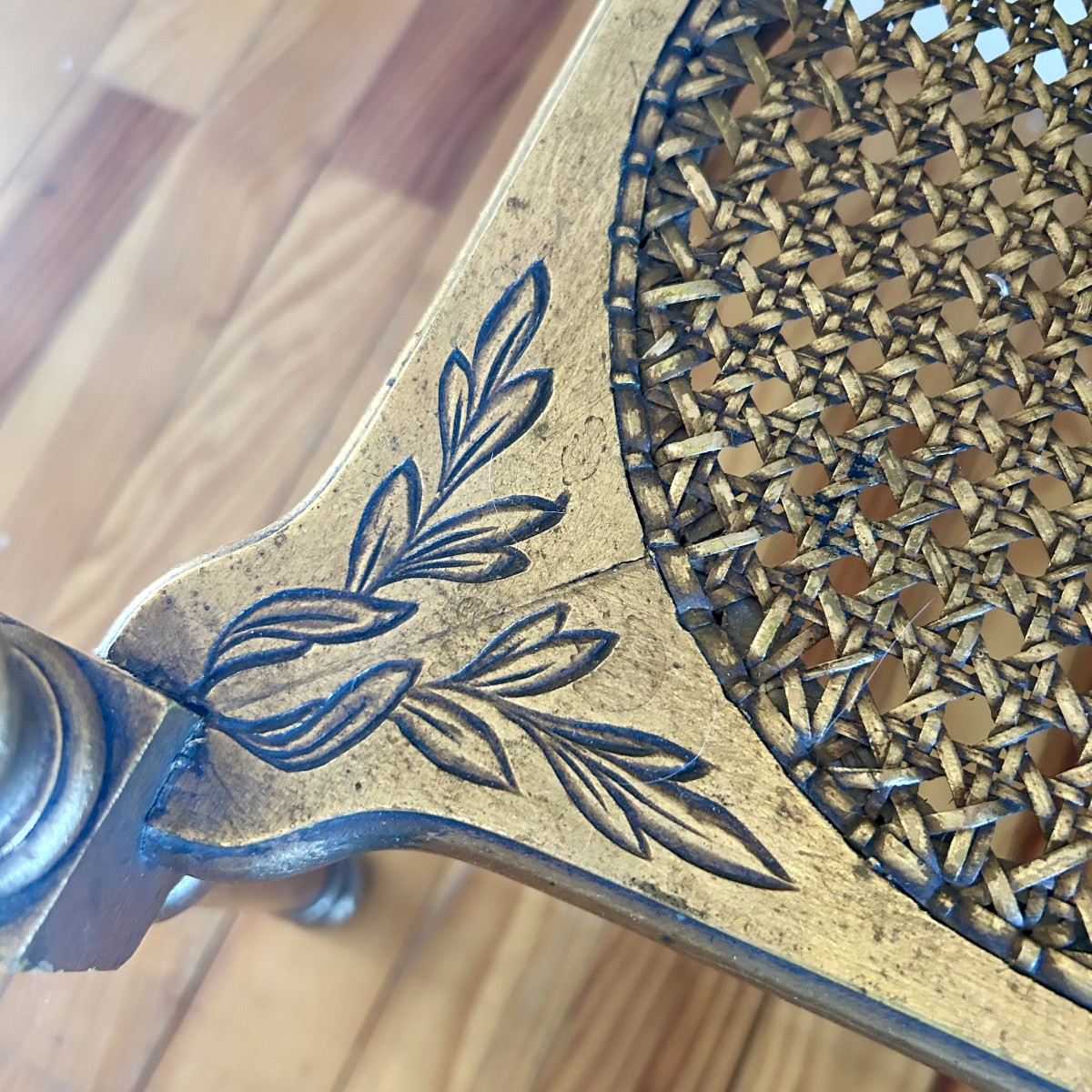 Table d'Appoint ou Guéridon de Style Louis XVI-photo-1