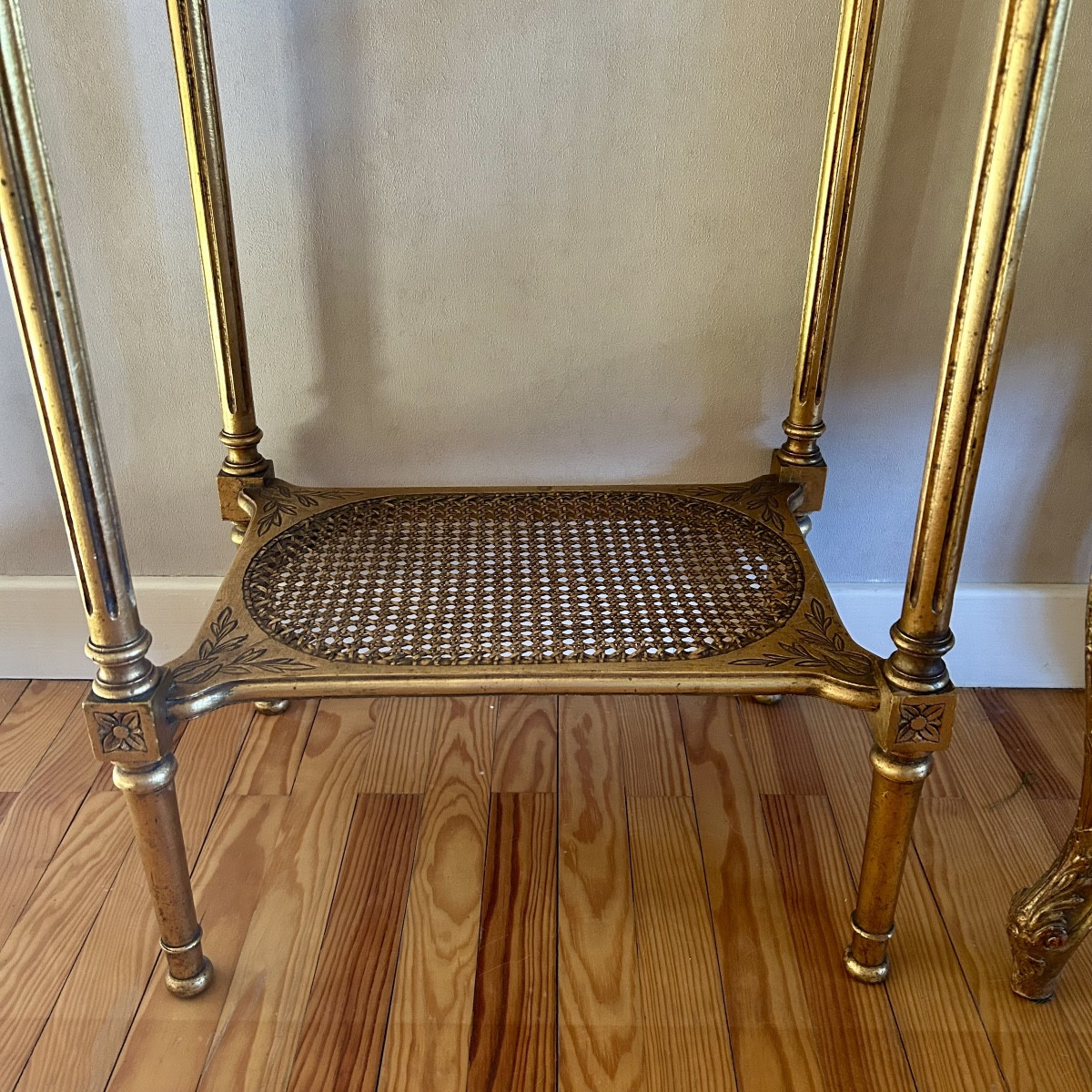 Table d'Appoint ou Guéridon de Style Louis XVI-photo-2