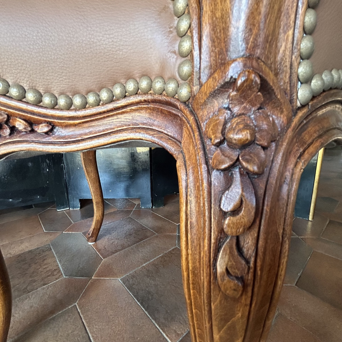 Napoleon III-era Office Chair-photo-3