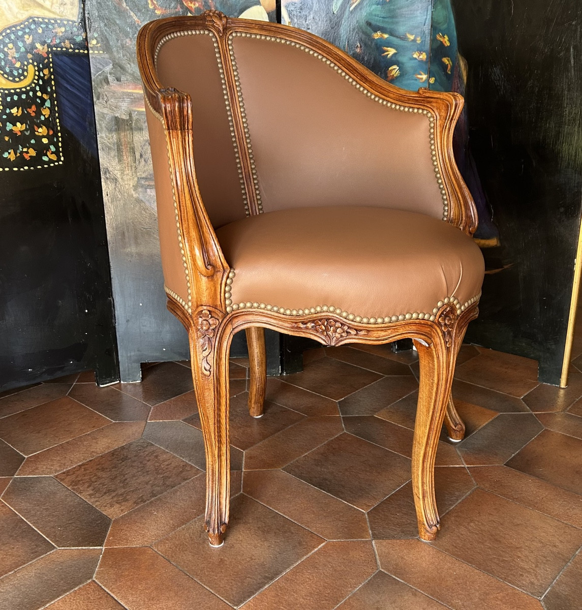 Napoleon III-era Office Chair-photo-5