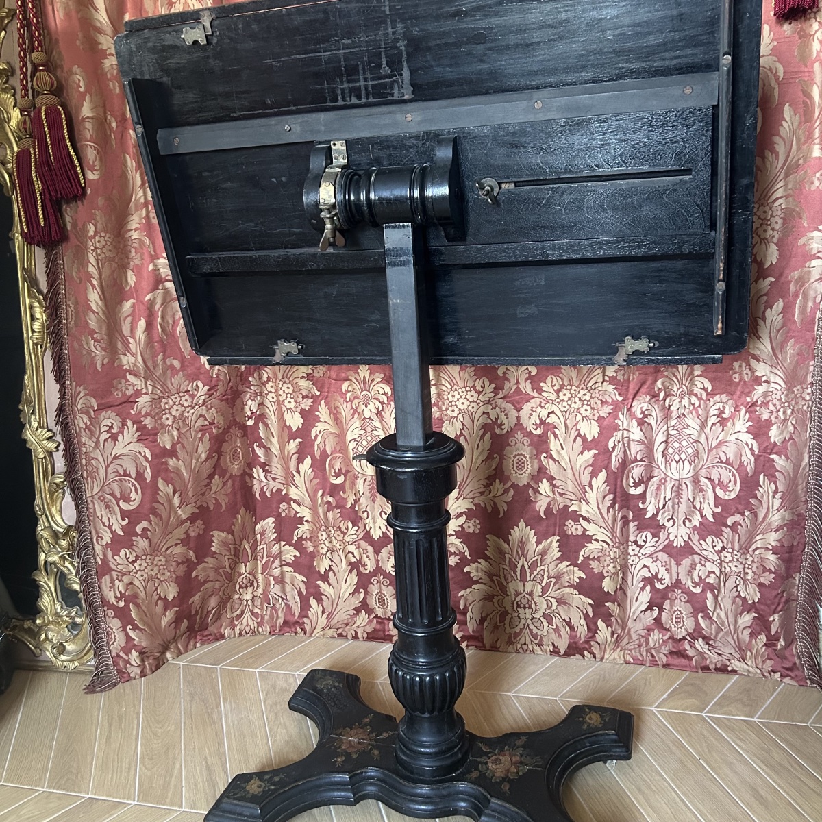 Mechanical Drawing Table, Architect's Table, 19th Century-photo-6