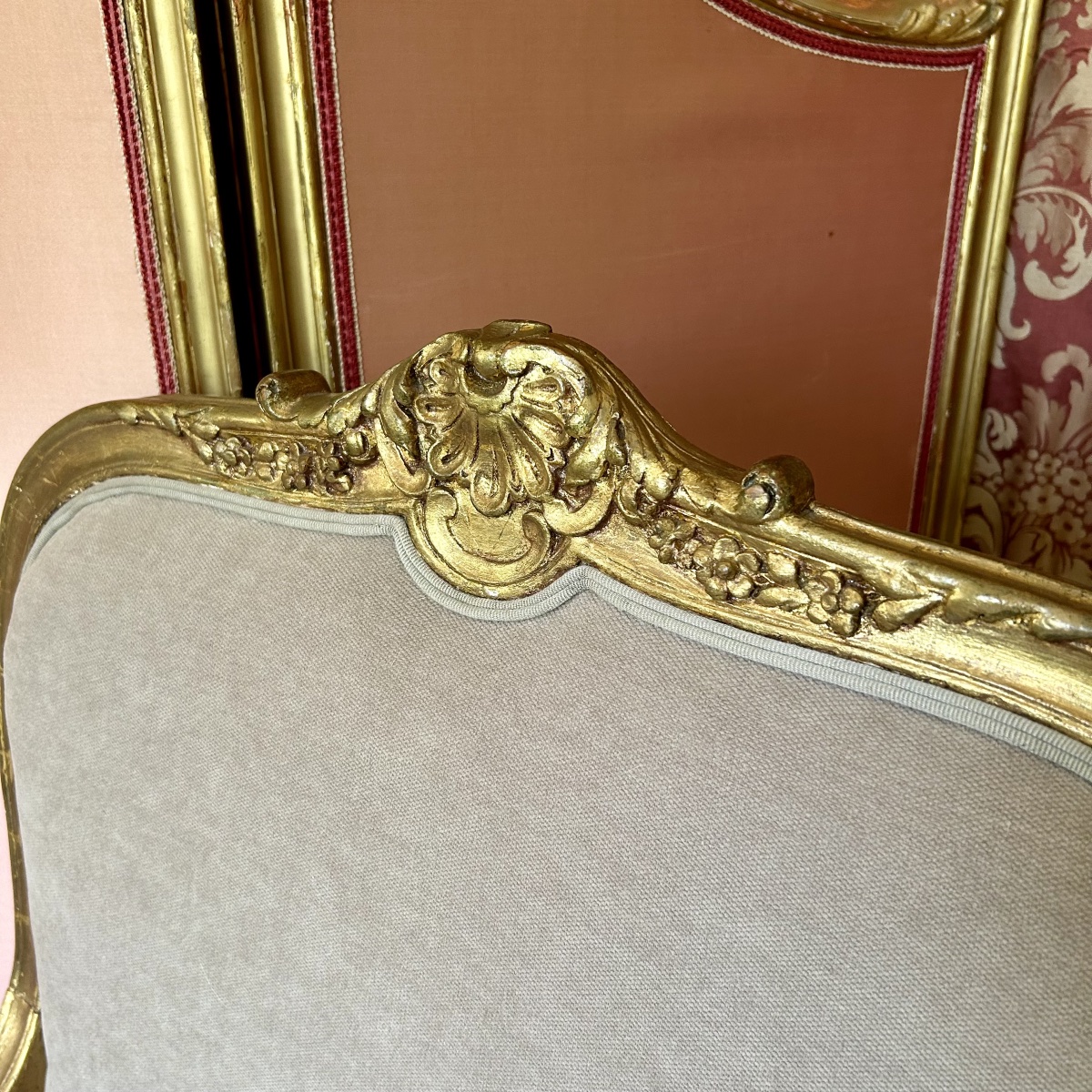 Fauteuil à la Reine de Style Louis XV - XXème Siècle-photo-3