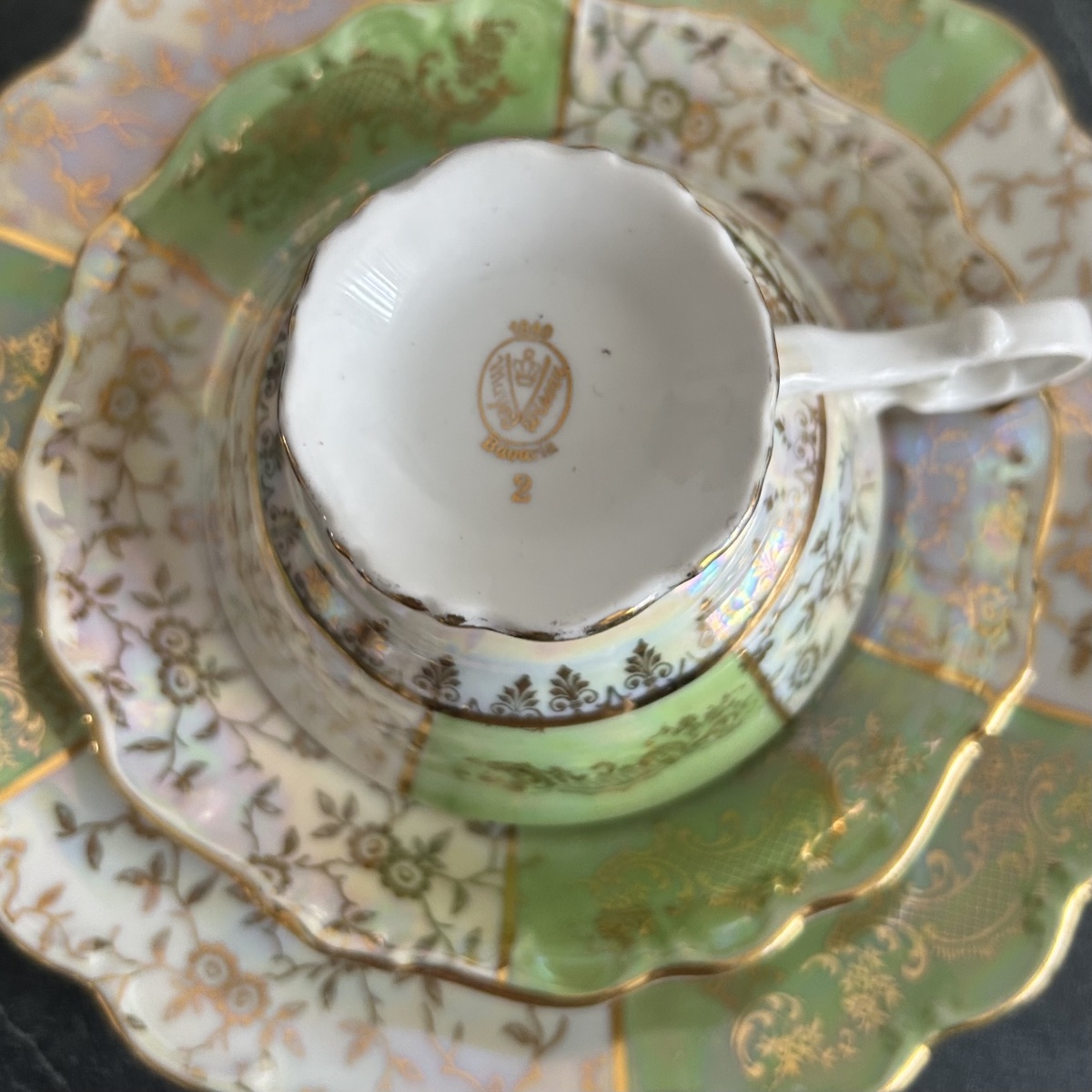 Tasses à Café en Porcelaine Bavaria-photo-2