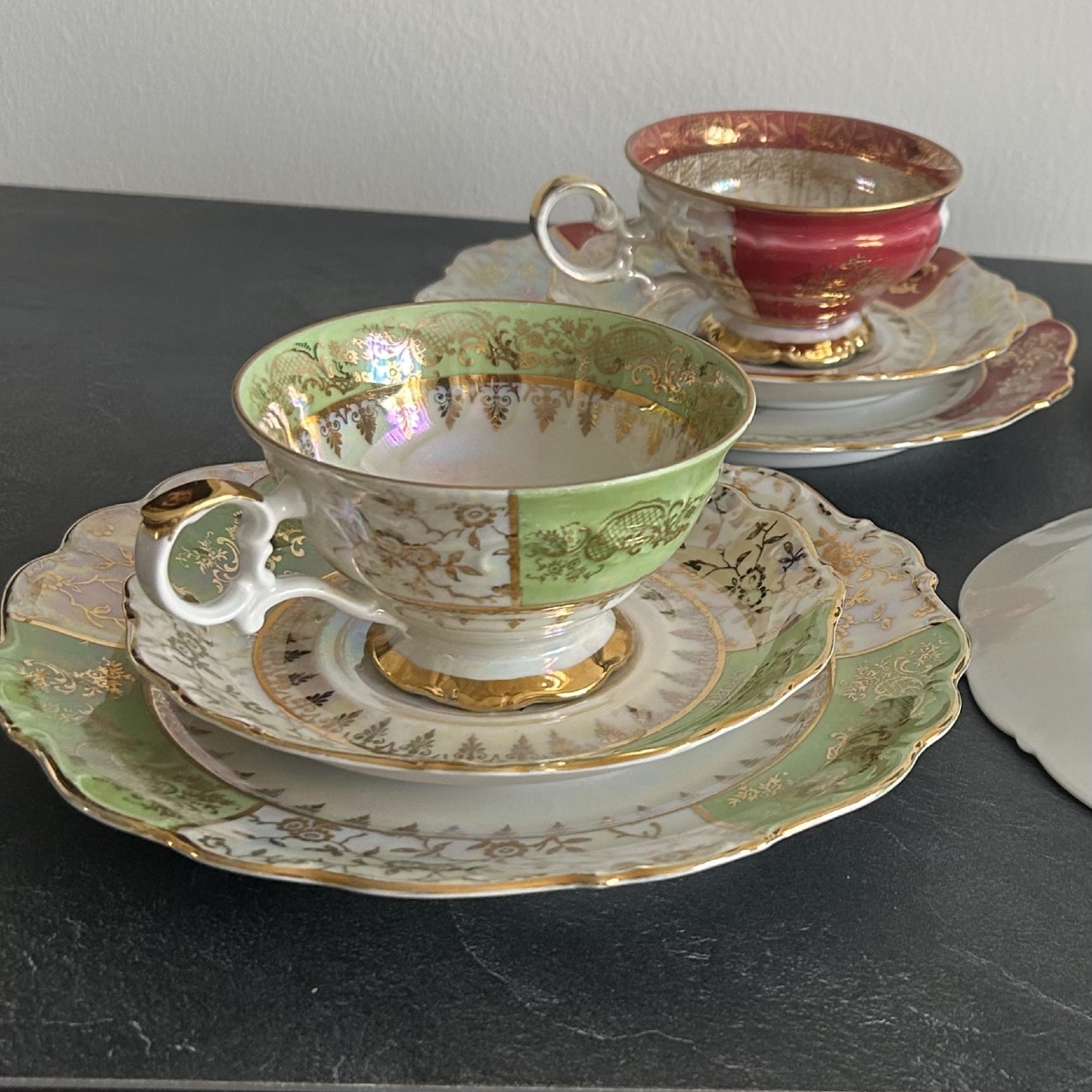 Tasses à Café en Porcelaine Bavaria-photo-7