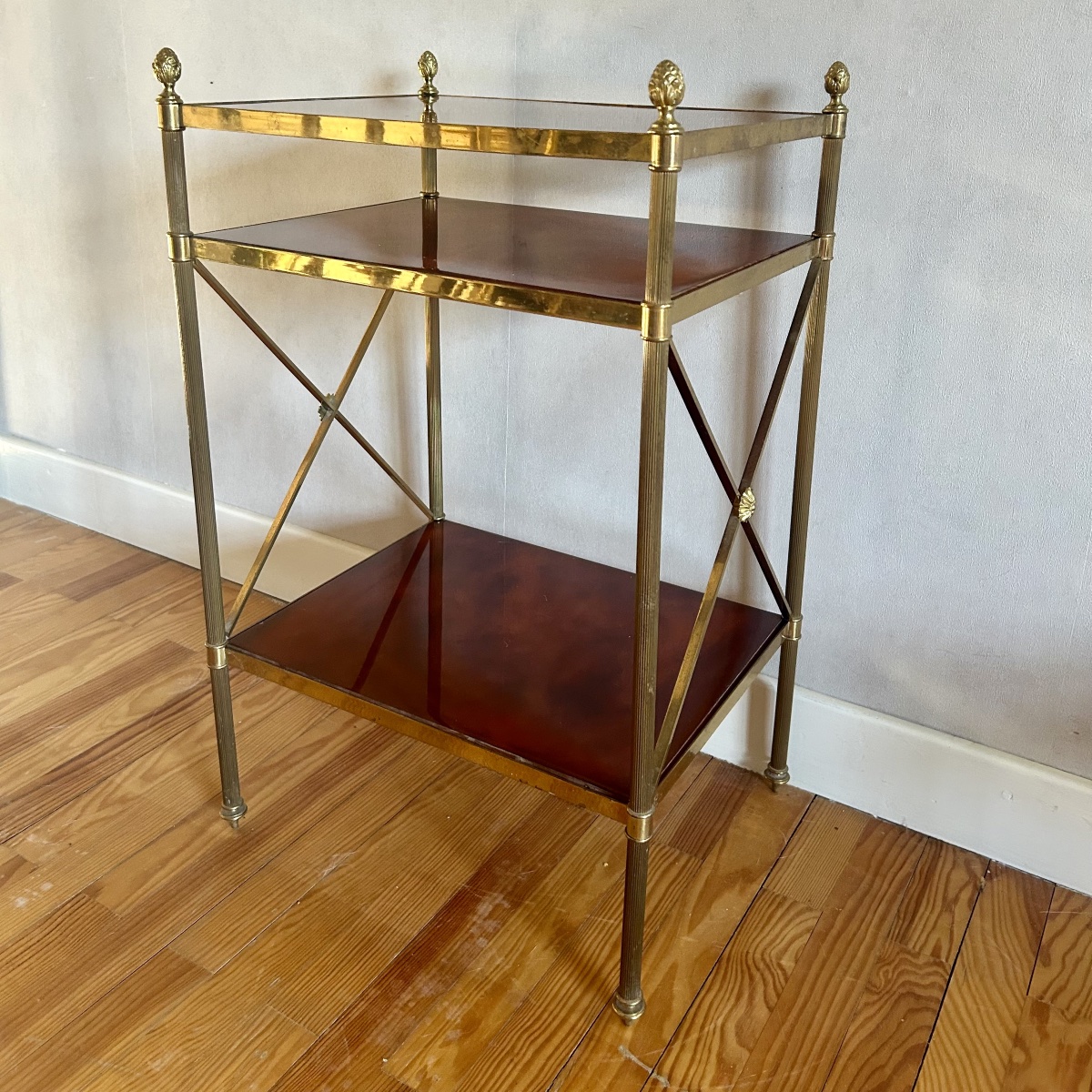 Side Table By Maison Jansen, Circa 1970-photo-3