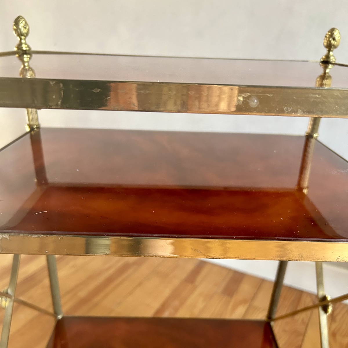 Side Table By Maison Jansen, Circa 1970-photo-3