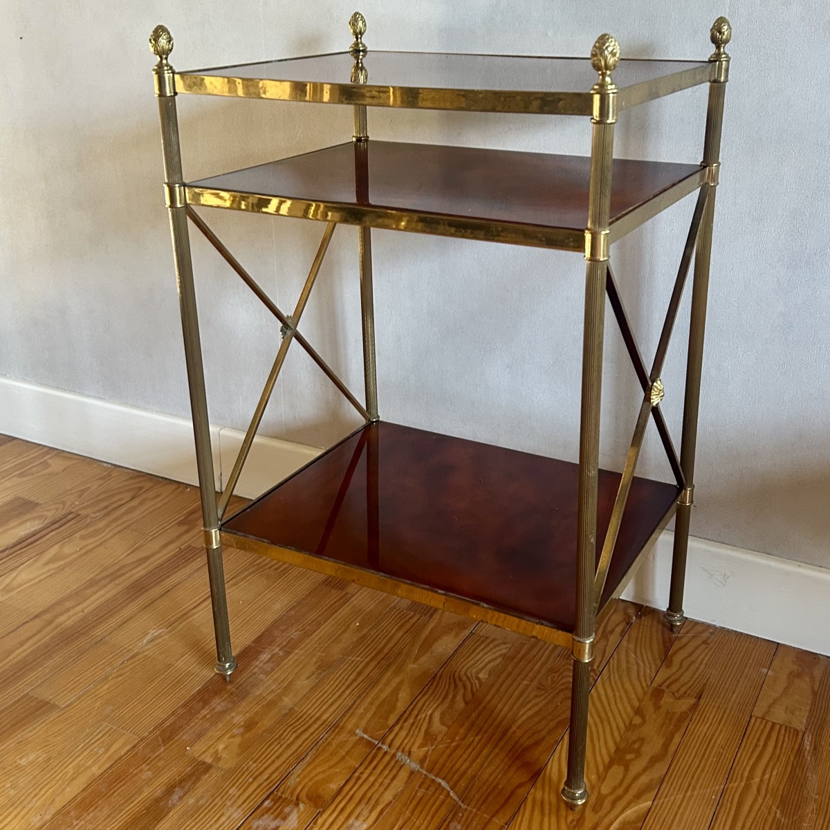 Side Table By Maison Jansen, Circa 1970