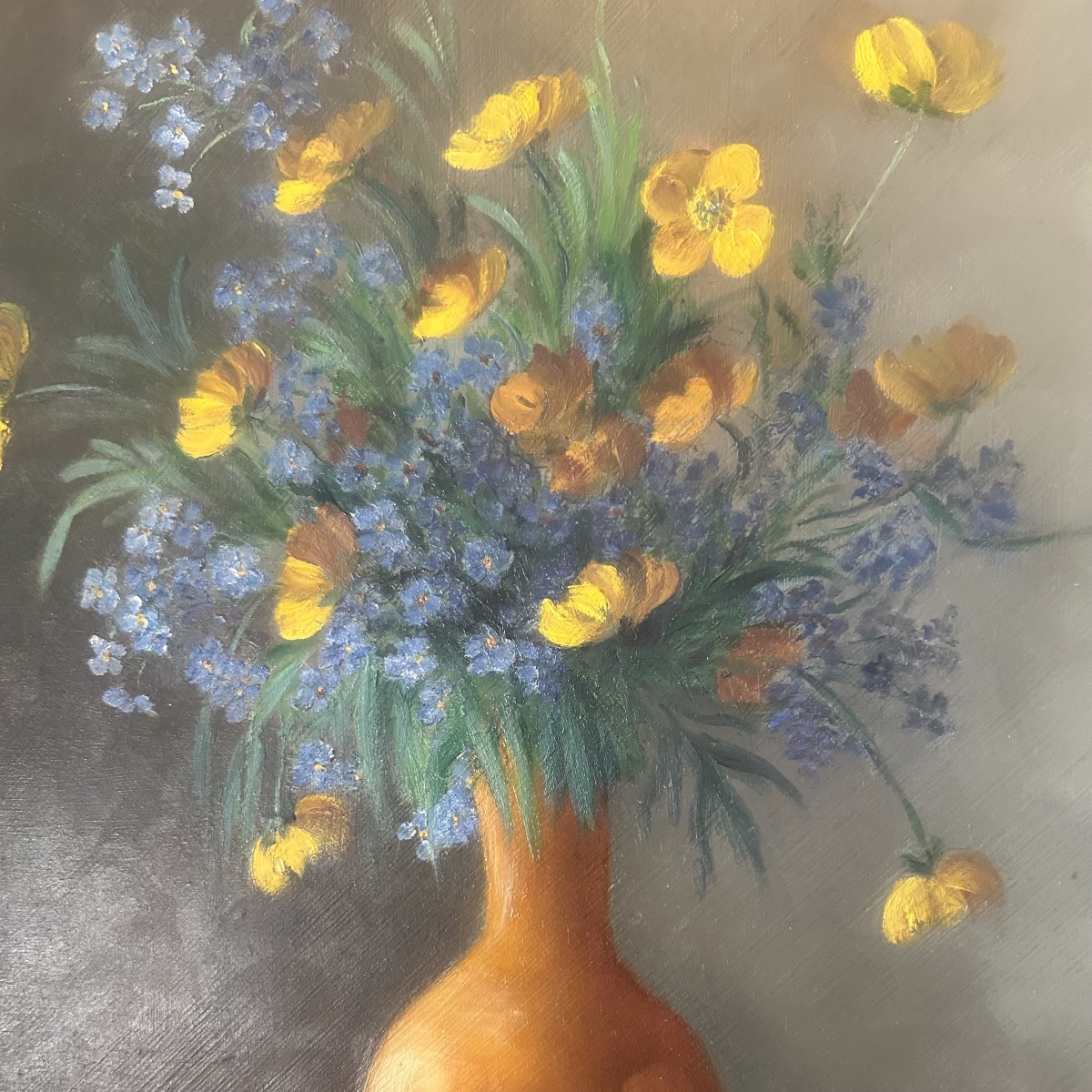 Tableau HSP “Myosotis et Boutons d’Or-photo-3