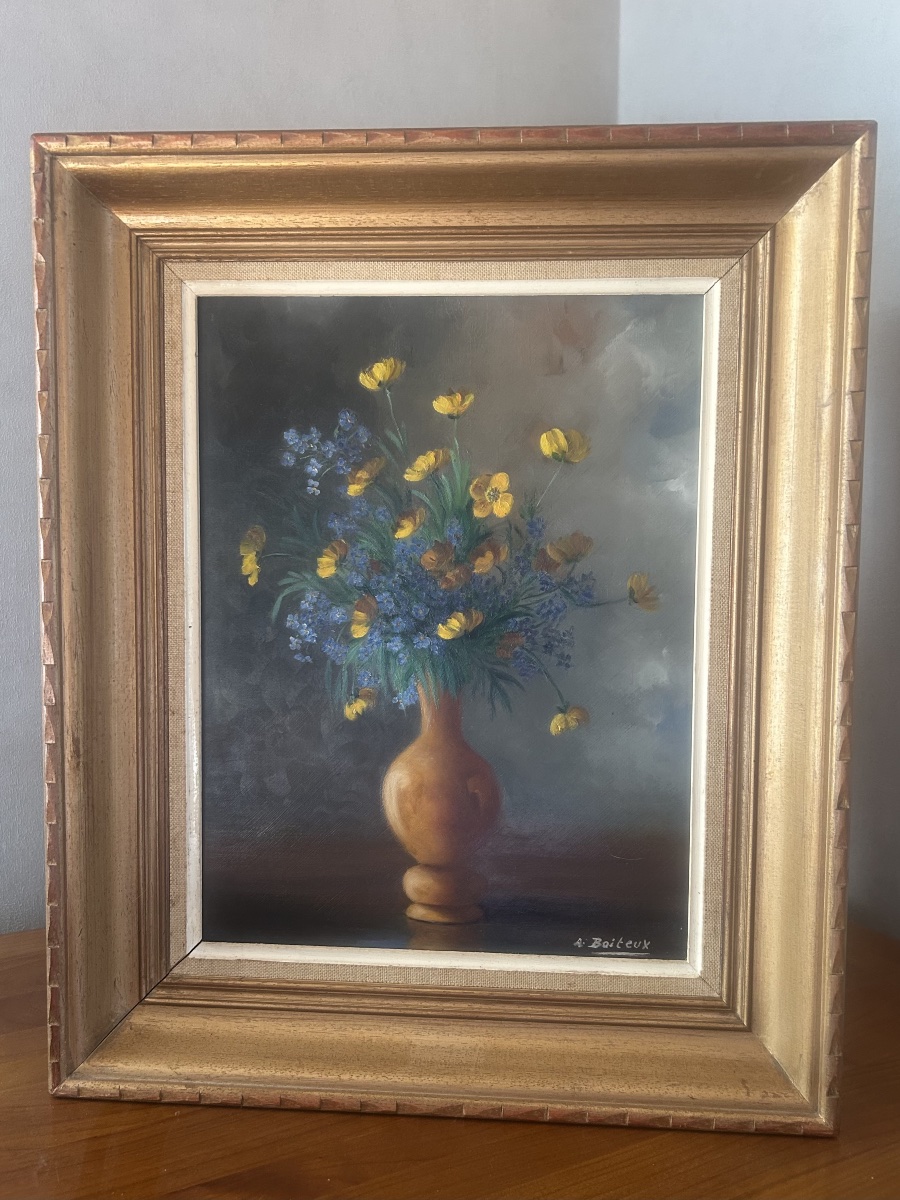 Tableau HSP “Myosotis et Boutons d’Or-photo-4
