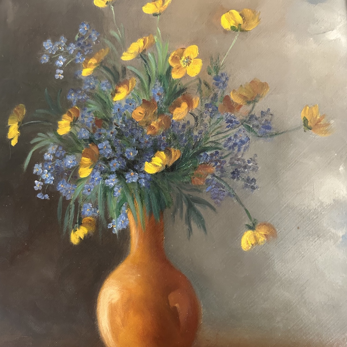 Tableau HSP “Myosotis et Boutons d’Or-photo-6