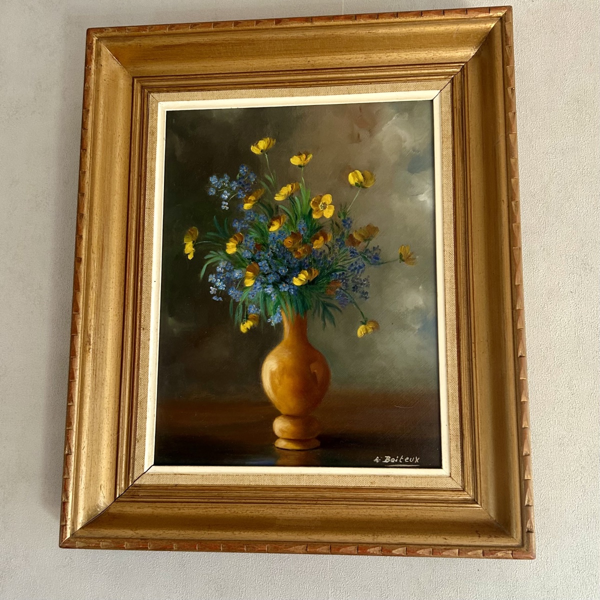 Tableau HSP “Myosotis et Boutons d’Or