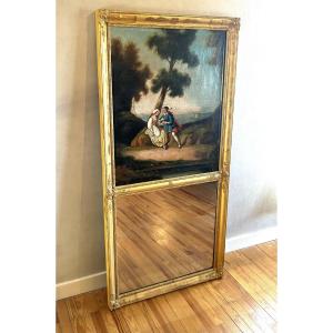 Early 19th-century Fireplace Mirror