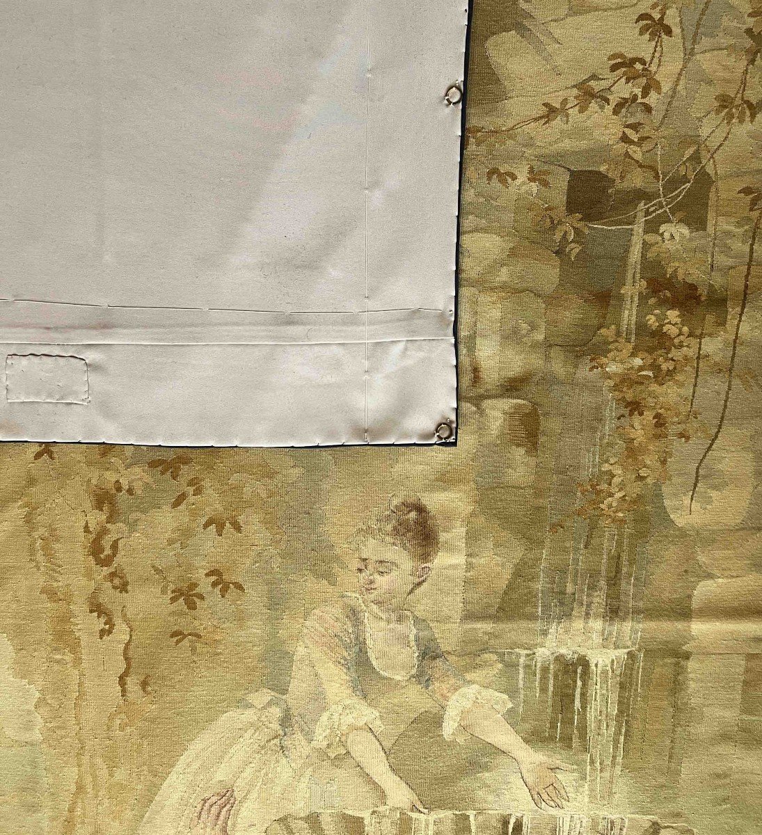 Felletin Aubusson Tapestry - Signed By Bernardet F.f 1890 2m80hx1m55l - No. 236-photo-8